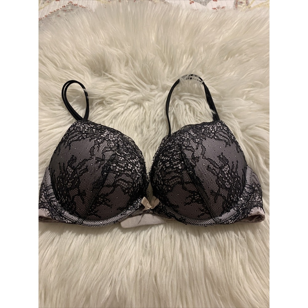 victoria secret verysexy push up bra 32C sexy floral pattern